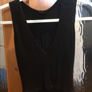 Black brandy tank top