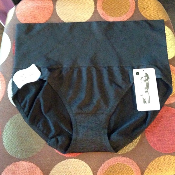 Black Microfiber Shaping Panties by Jockey