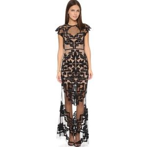 For Love & Lemons - Vienna Dress - Black - Small