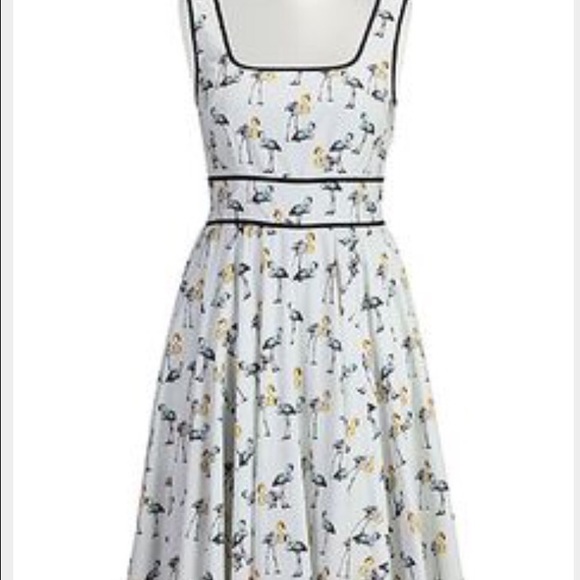 Eshakti flamingo dress