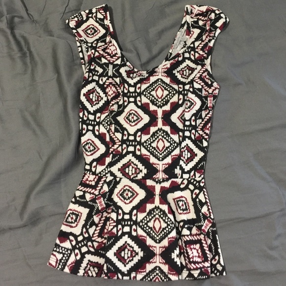 Patterned Top