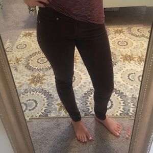 Michael Kors brown corduroy skinny jeans