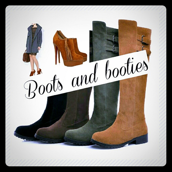 Boots, booties and more boots