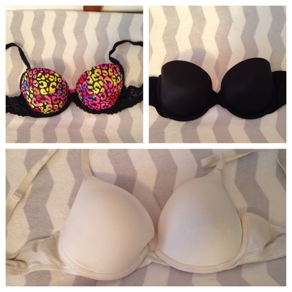 3 Victoria secret bra bundle