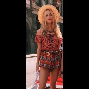 LF off the shoulder romper