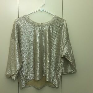 Lovely top gold bling bling