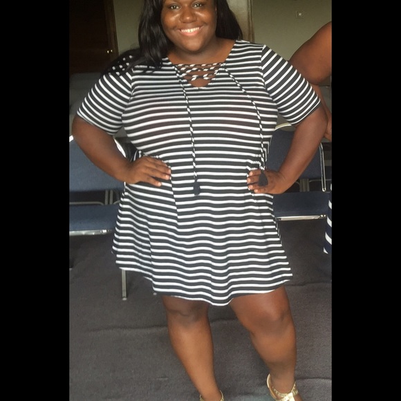 Sailor Chic fit& flare dress
