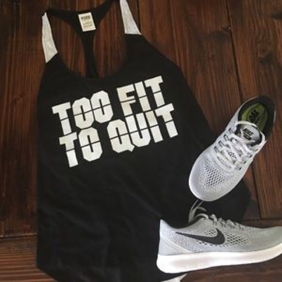 PINK Victoria's Secret Gym Razorback Tank