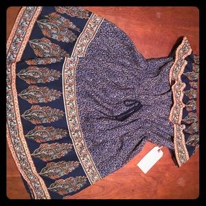 Strapless Band of Gypsies dress