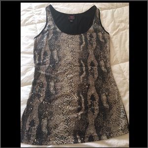 Shine animal print shirt