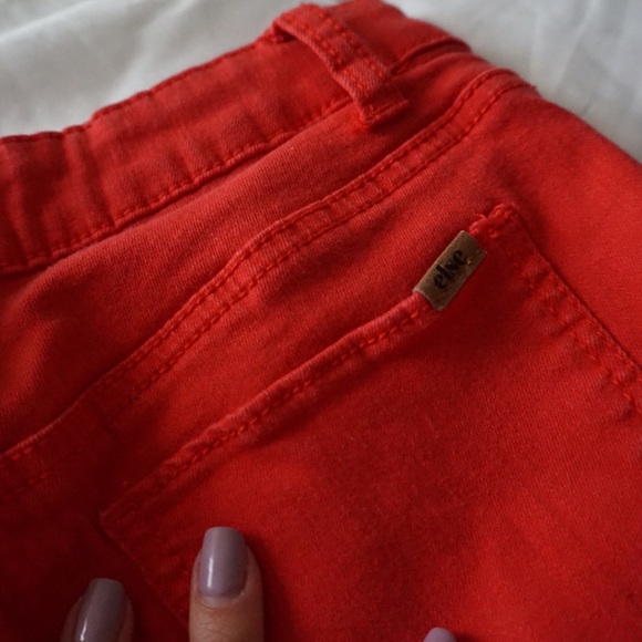 Red Skinny Jeans