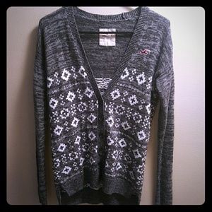 Hollister boyfriend cardigan