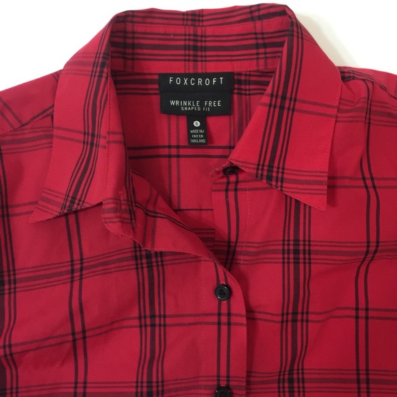 Fox Croft Collection Button-Down Top - Picture 3 of 4