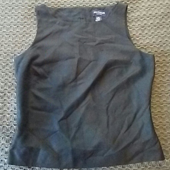 Ann Taylor 100% silk tunic 12P