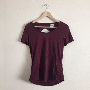 Maroon Tee