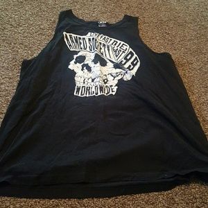 Men's live fast tank