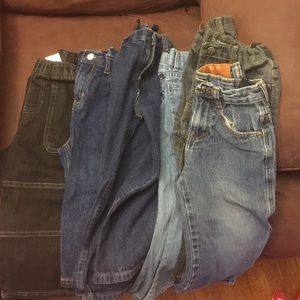 Toddler boys jean lot