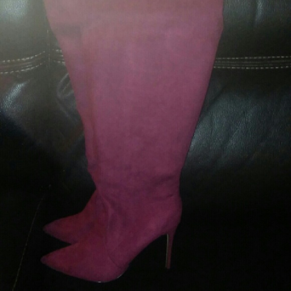 Eloquii Over the Knee boots Burgundy