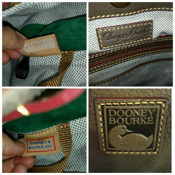 Dooney & Bourke Florentine Leather Large Zip Satch - Picture 3 of 4