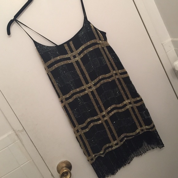 Saunders Hand Beaded dress -never been worn
