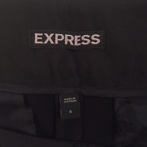 Express high rise dress shorts