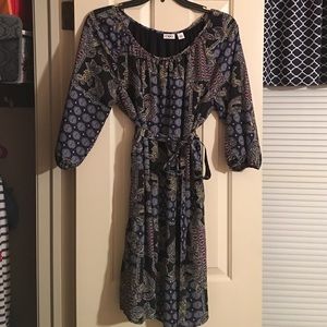 3/4 sleeve dress