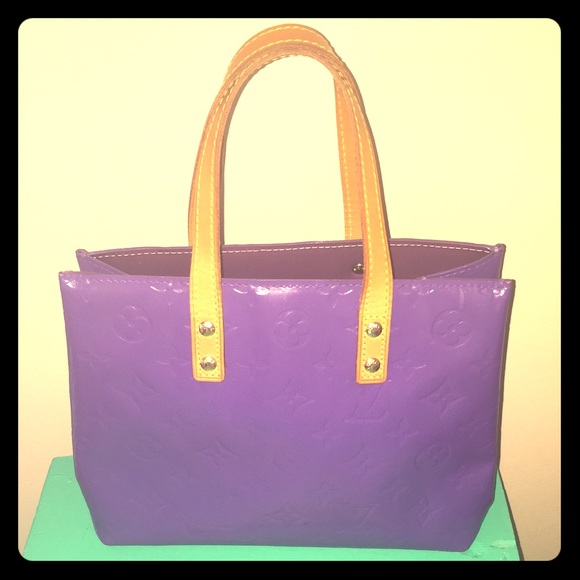 💜Authentic Louis Vuitton Purple Vernis Reade PM💜
