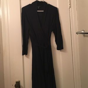 Banana republic navy blue wrap dress