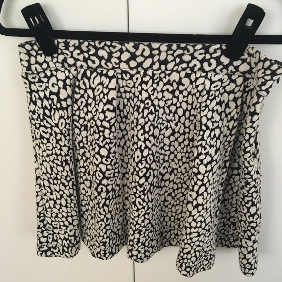 Blush Brand Leopard Print Skirt