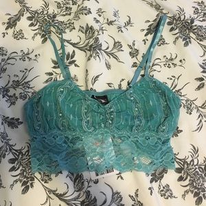 urban outfitters sparkle and fade lace bralette