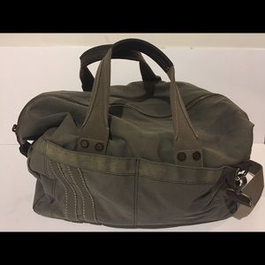 J Fold NewYork Roadster 19" Carry On Khaki Leather