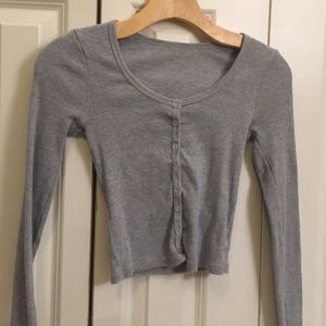 Gray American Apparel Shirt