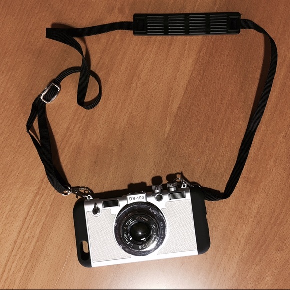 Retro camera case for iPhone 6 with straps - Picture 3 of 4
