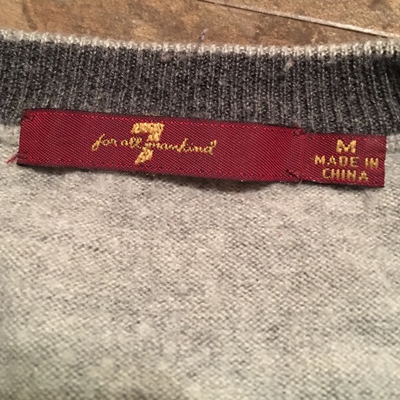 Argyle Wool Pullover - image 2