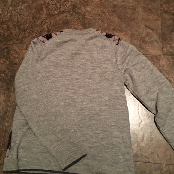 Argyle Wool Pullover - image 4