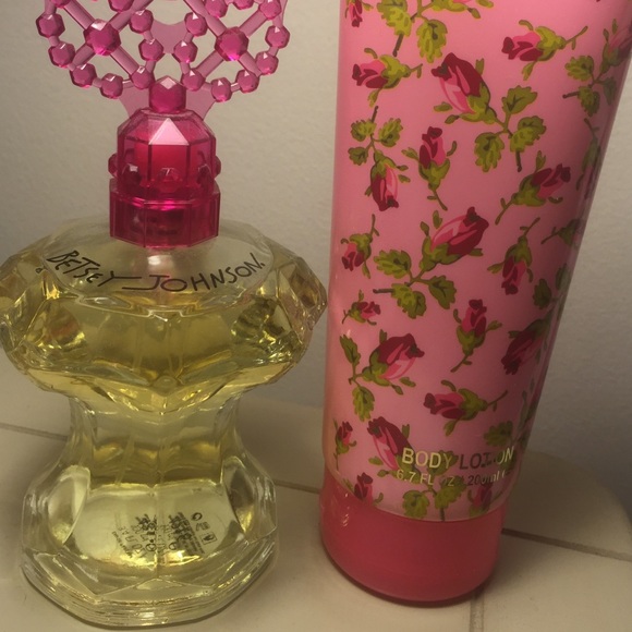 Betsy Johnson Perfume & Body Lotion Set