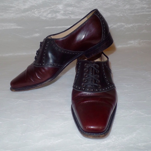 ❗️SALE❗️Manolo Blahnik Two-Tone Lace-Up Oxford