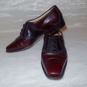 ❗️SALE❗️Manolo Blahnik Two-Tone Lace-Up Oxford