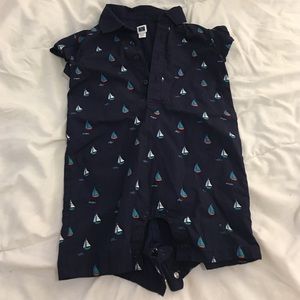 Janie and jack sailboat outfit