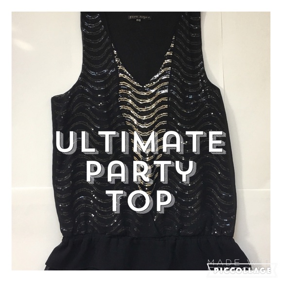 Black Racerback Top