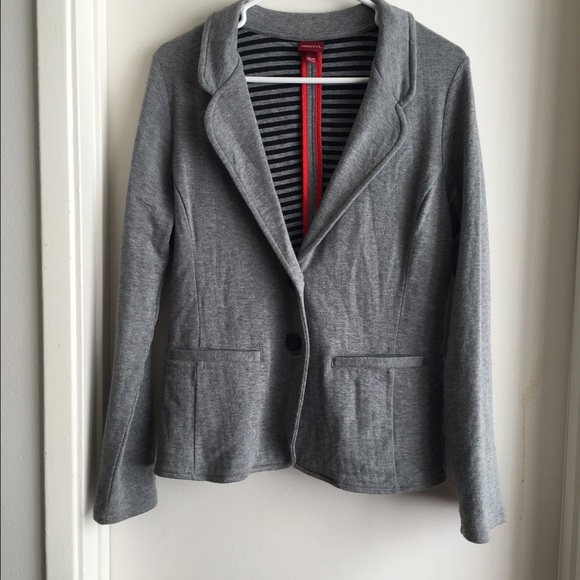 Grey Sweater Blazer.