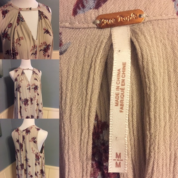 🔴SOLD🔴 Free People Sleeveless Tree Swing Dress - Picture 4 of 4