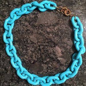 Turquoise chain link necklace