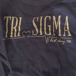 Tri Sigma Greys Anatomy themes sweatshirt