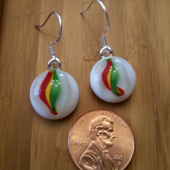 Lampwork Glass Earrings - Picture 4 of 7