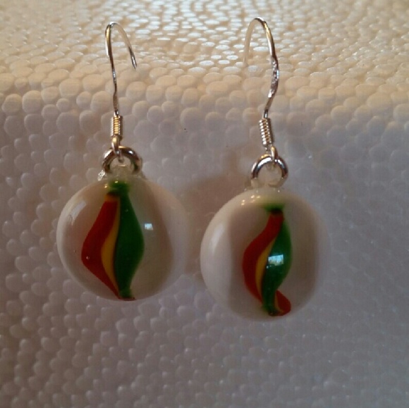 Lampwork Glass Earrings - Picture 6 of 7