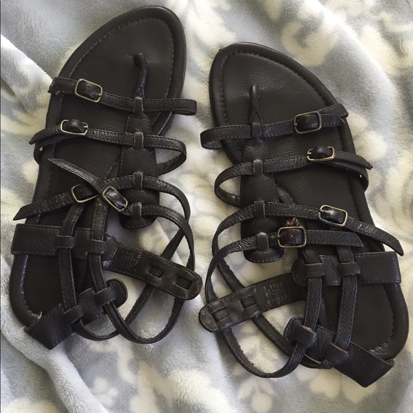 Brown Gladiator sandals