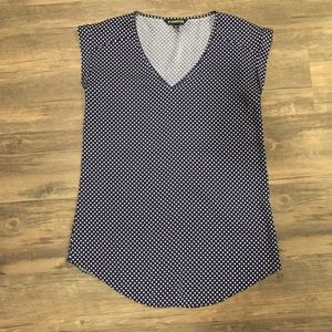 Express polka dot blouse