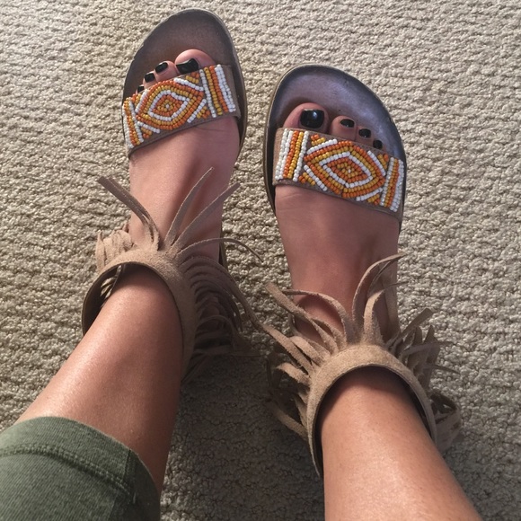 Indie style sandle. 6 1/2 worn once or twice