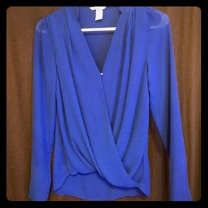 NWOT Royal Blue Top